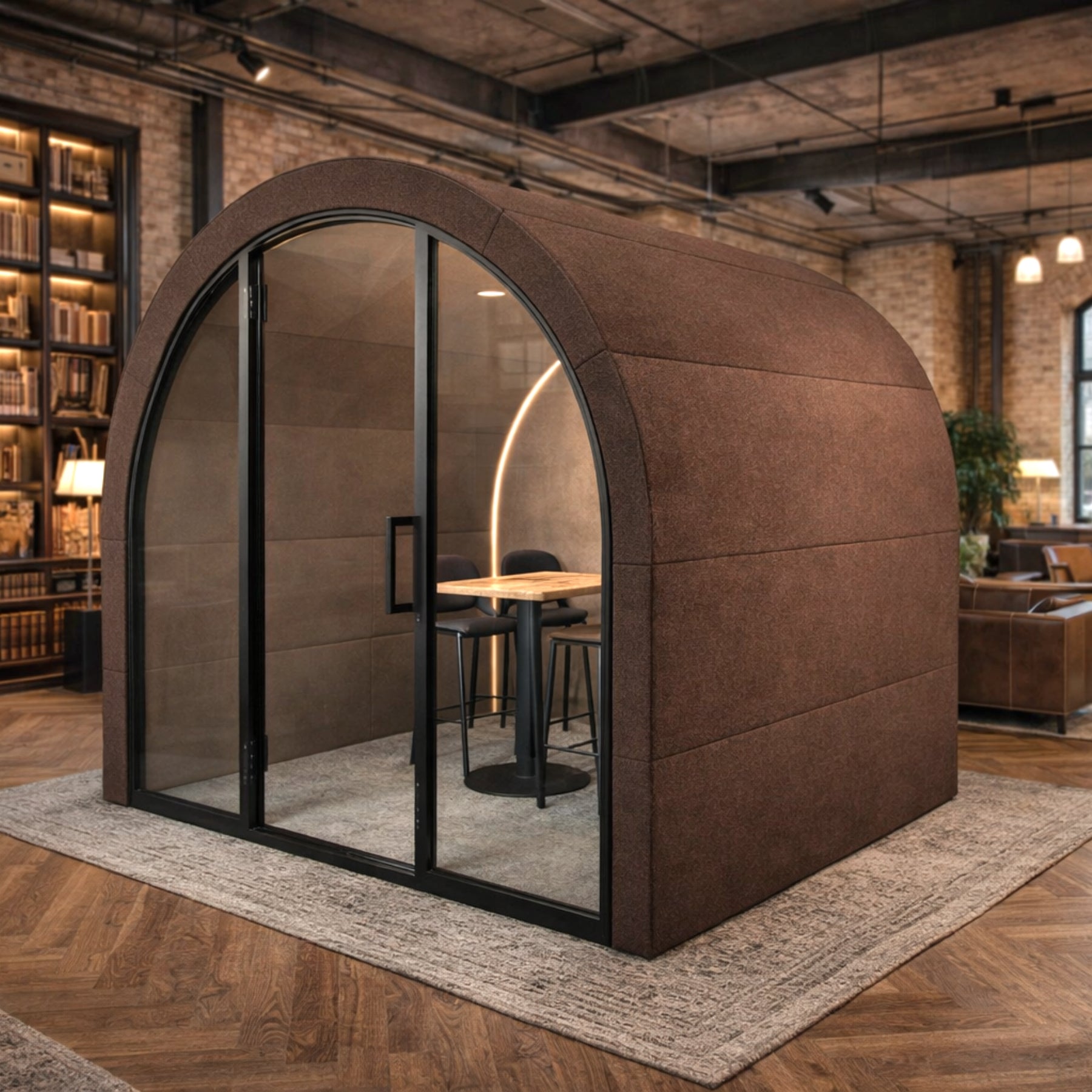 Volta Booth - Akoestische vergadercabine voor 4 personen