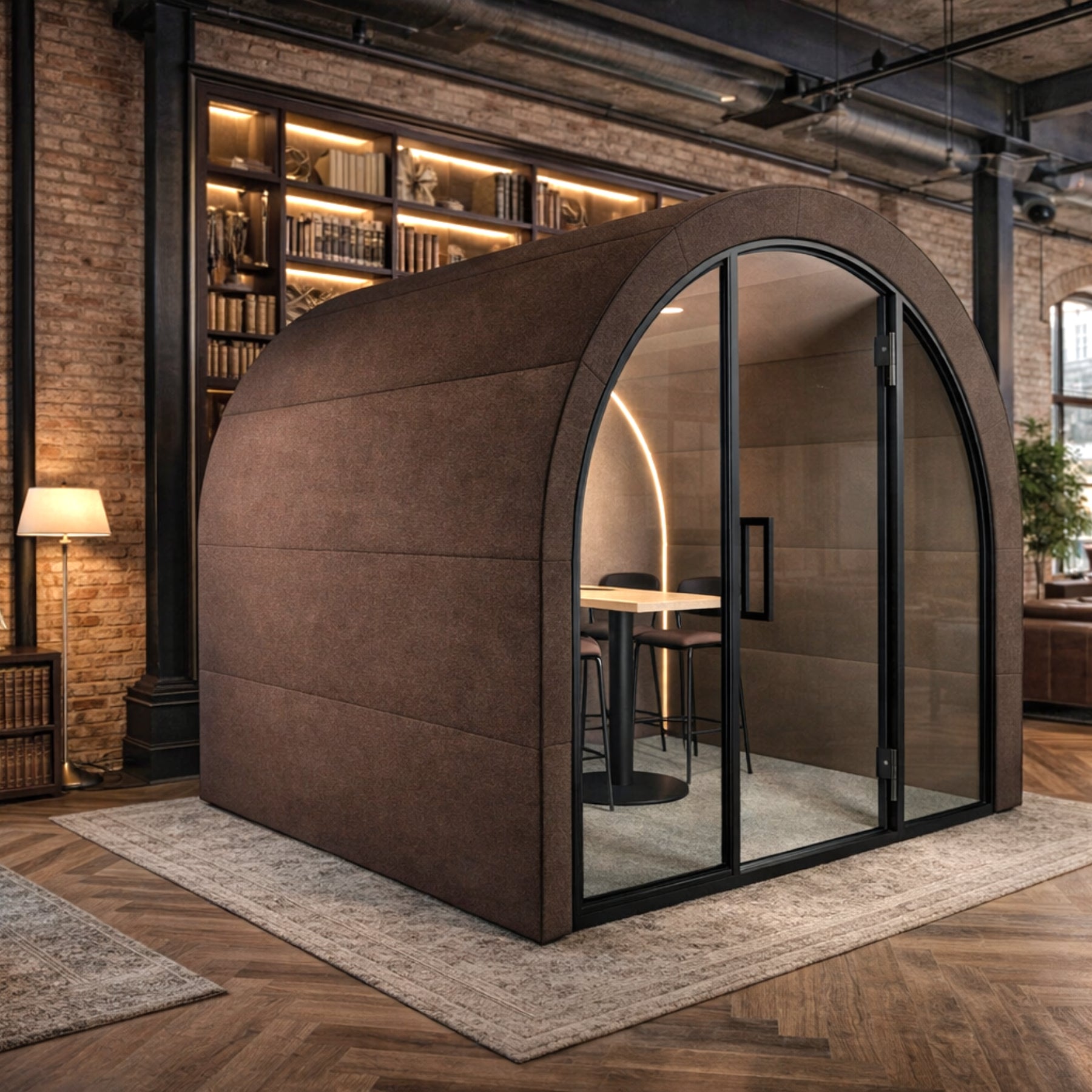 Volta Booth - Akoestische vergadercabine voor 4 personen