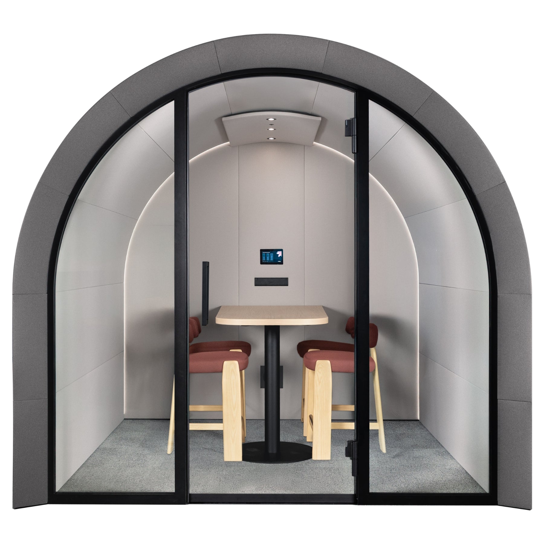 Volta Booth - Akoestische vergadercabine voor 4 personen