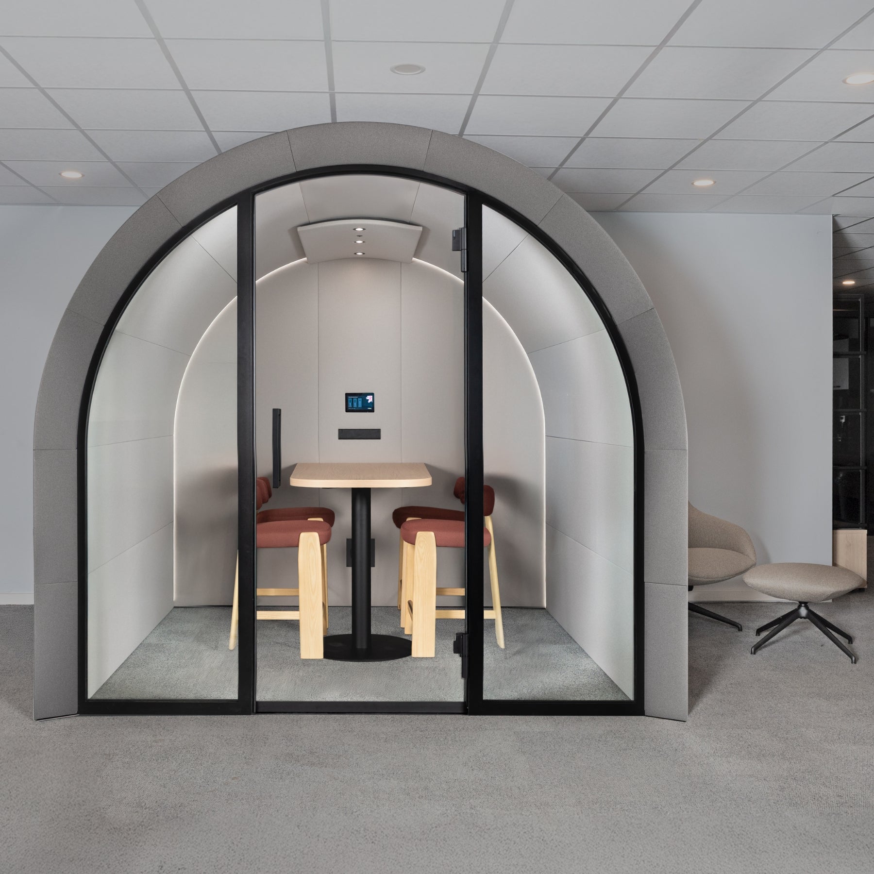 Volta Booth - Akoestische vergadercabine voor 4 personen